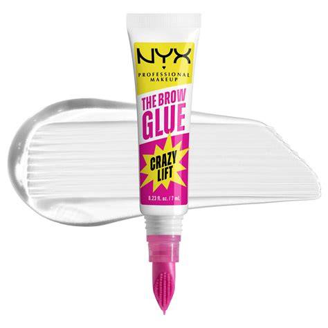 Infografika: NYX Brow Glue fő jellemzői és ár-összehasonlítás