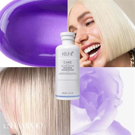 Lila kondicionáló szőke hajra