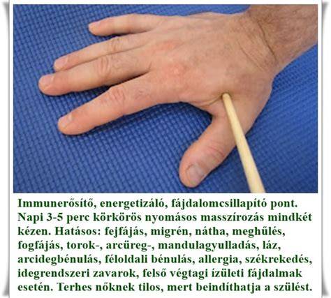 kézfejen végzett bőrpróba