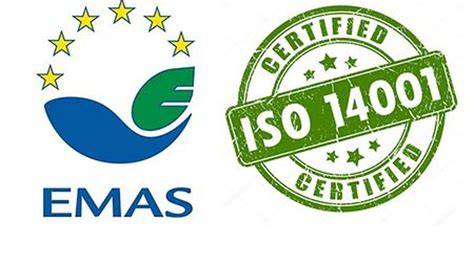 Infografika: EMAS és ISO 14001 összehasonlítása