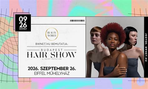 Budapest Hair Show színpad a Gliss márkával