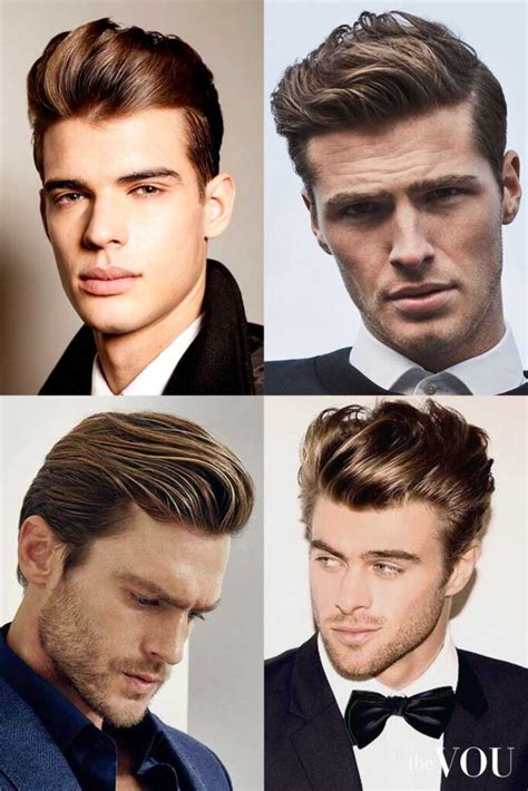 Pompadour variációk férfiaknak