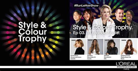 Fotók a magyar versenyzők állóképei a L’Oréal Style & Colour Trophy döntőjén