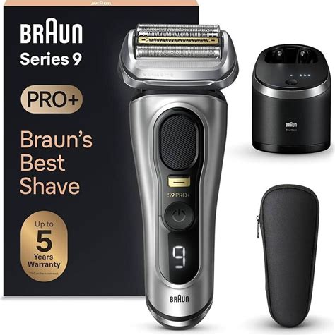 Infografika: Braun Series 9 Pro+ felépítése és funkciói