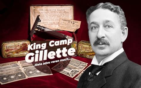 King Camp Gillette és az első borotvapenge