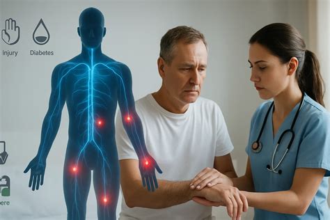 Korpásodás okai és kezelési lánc vizuális ábra