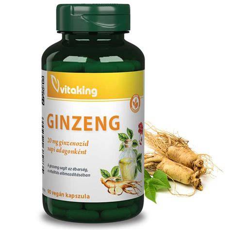 ginzeng hajnövekedés infographic