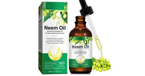teafaolaj és neem olaj üvegben