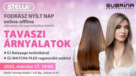 Balayage árnyalatok és átmenetek vizuális ábra