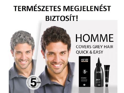 férfi hajfesték zselé alkalmazás közben