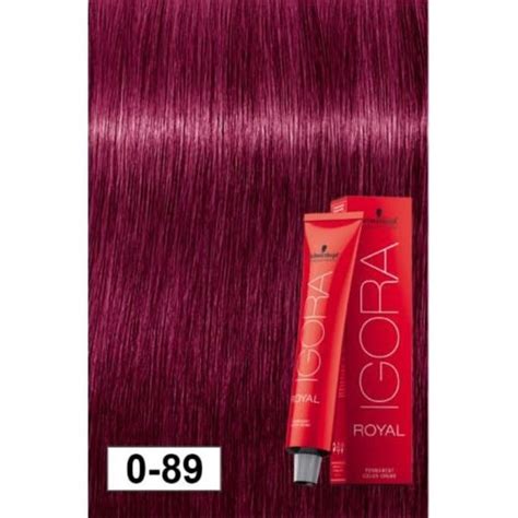 Schwarzkopf Igora Royal 0-89 Red Violet Concentrate termék