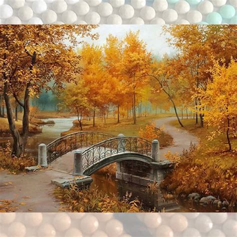 Őszi tájkép avarral