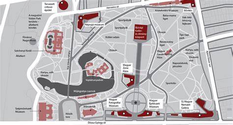 Elhelyezkedés Budapesten a Városliget közelében térkép