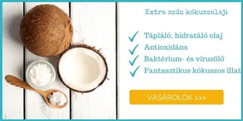 Táblázat: A kókuszolaj főbb összetevői és hatásai