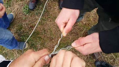 Kötélfonás lépései