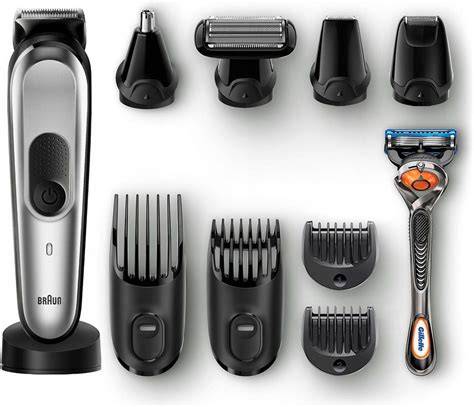 Infografika a Braun MGK7020 funkcióiról és tartozékairól