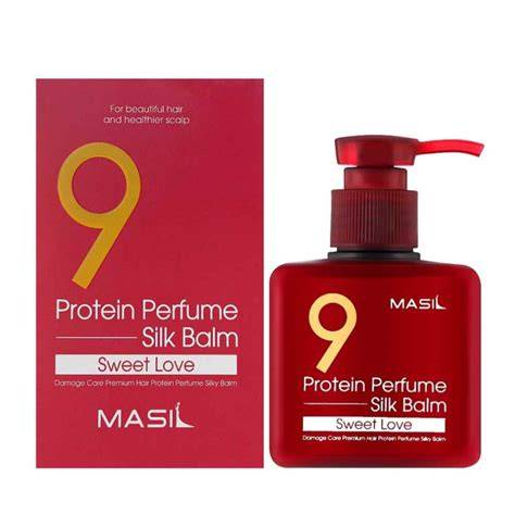 Illusztráció: Masil A9 Protein Perfume Silk Leave-In hajbalzsam illatos hatóanyagai
