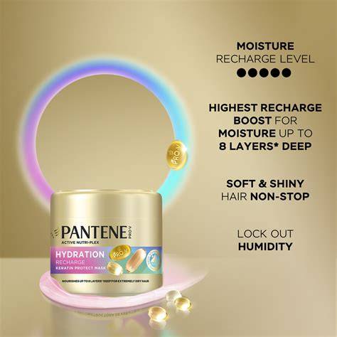 Pantene habállagú balzsamok csomagolása és pumpa
