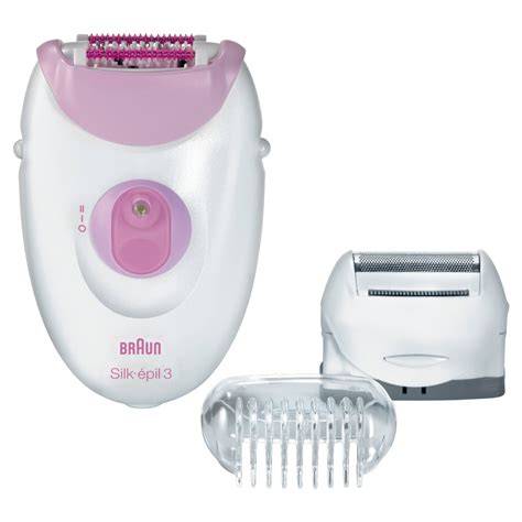 Infografika: Braun Silk-epil 3-3270 felépítése, fejek és tartozékok