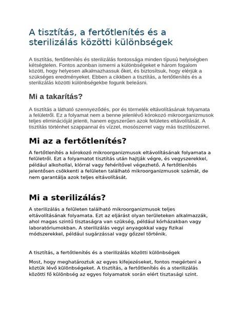 infografika a tisztítás és fertőtlenítés lépéseiről