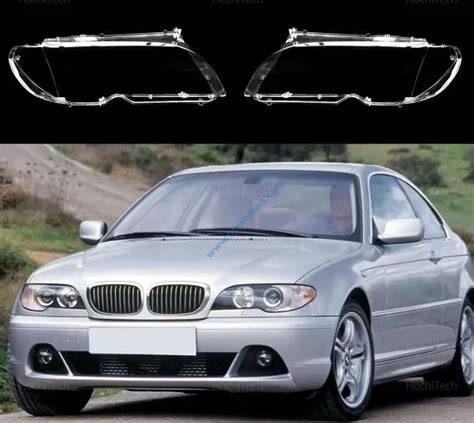 Infografika: BMW E46 fényszóró elemein belüli szemoldok és kapcsolódó alkatrészek elhelyezkedése