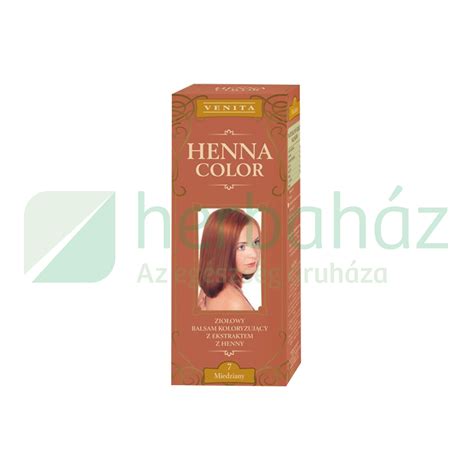 Henna vörös hajfesték árnyalatai