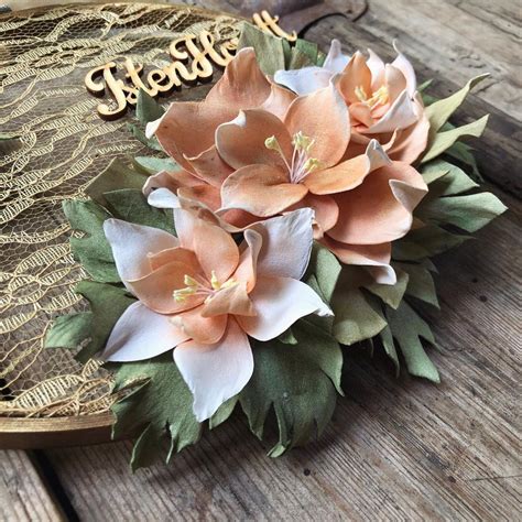 Foamiran virágok készítése