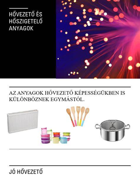 Infografika: Hámlasztó és hővezető tulajdonságok megjelenítése