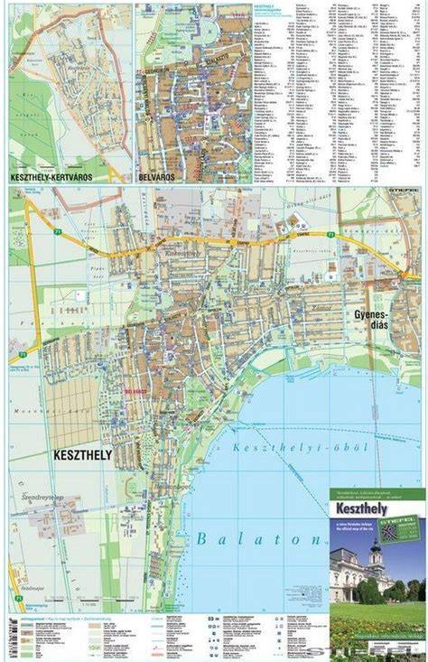 Infografika: Keszthely történeti épületek térképe