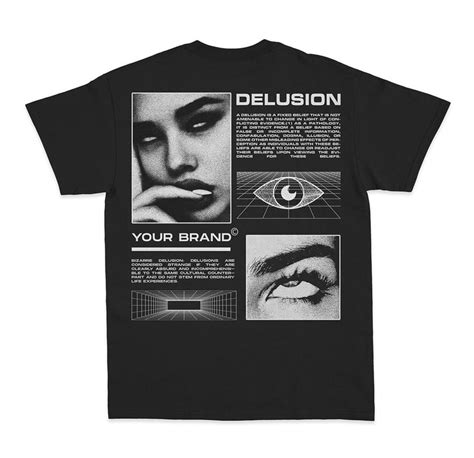 Delusion kollekció vizuális design