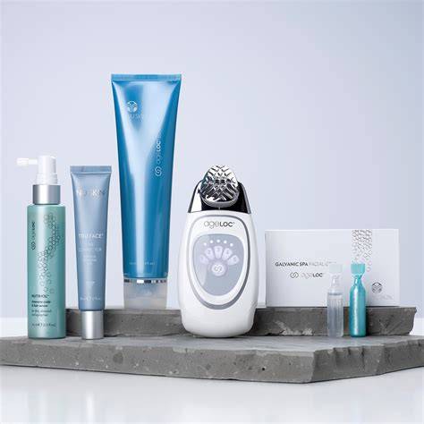 Infografika a Nu Skin ageLOC Nutriol rendszer összetevőiről és működéséről