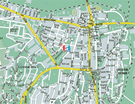 Térkép fodrász szalonokkal Zalaegerszegen