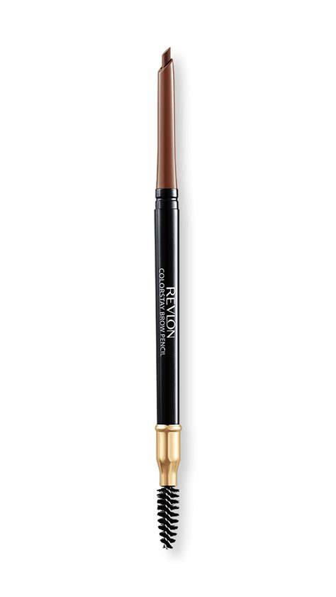 Graphic illustrating the structure of a typical go-to drugstore eyebrow pencil with spoolie and twist/hold design