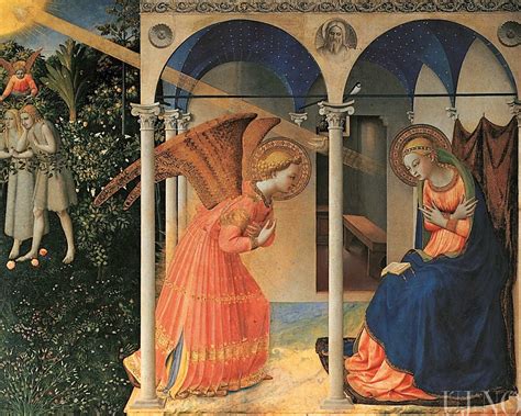 Tintoretto festménye: Az Angyali üdvözlet