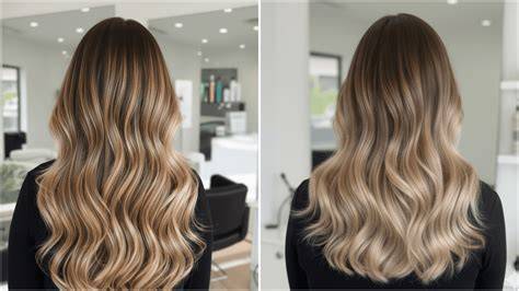 balayage vs ombre összehasonlítás diagram