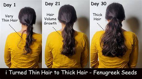 fraction of volume for thin hair infographic