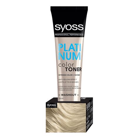Syoss Platinum Color Toner termék