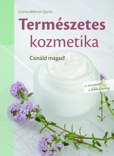természetes kozmetika melléklet