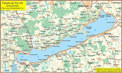 Balatonlelle környéki fodrász térkép