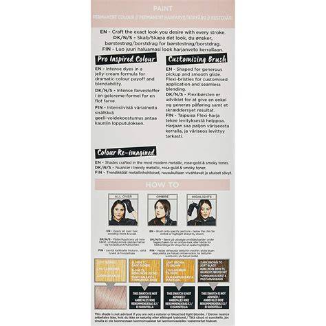 Infografika a Colorista termékcsaládról: spray, Paint tartós festék és világosító eszközök közti különbségek
