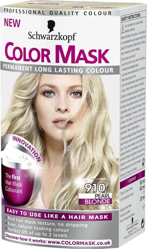 Előtte-utána fotók Schwarzkopf Color Mask 1010 Pearl Blonde használata után