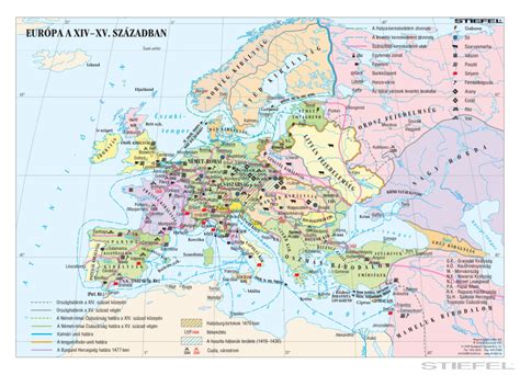 Térkép Európáról busz útvonalakkal
