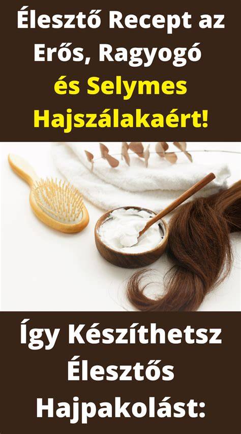 Infografika az élesztő hatásairól a bőrre és a hajra