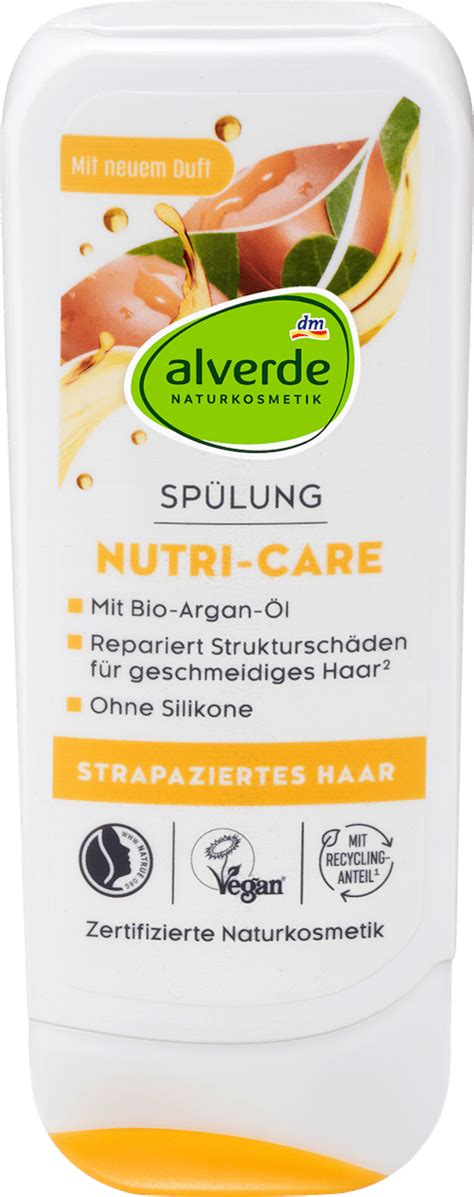 alverde Nutri-Care intenzíven ápoló hajbalzsam