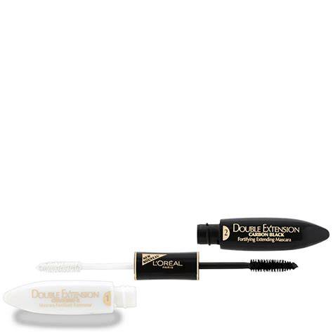 előtte-utána mozaik: természetes vs. két réteg L’Oréal Double Extension