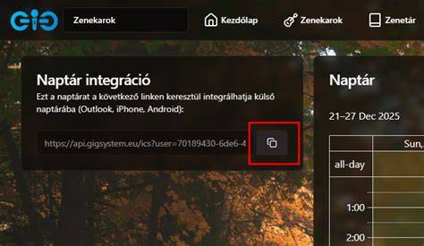 Dinamikus időpontfoglalás és naptár integráció