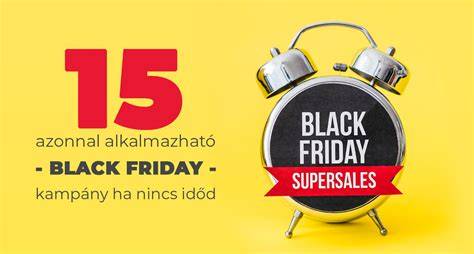 Szerszámgép Black Friday kampány áttekintése