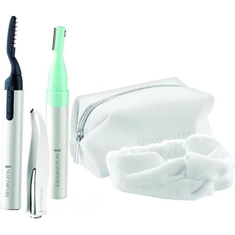 Illusztráció a Remington REVEAL Beauty készletről és a hozzá tartozó fej felépítéséről