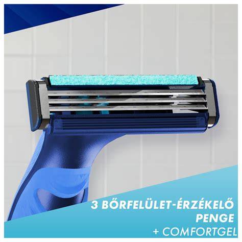 kényelmes ergonomikus borotva dizájn