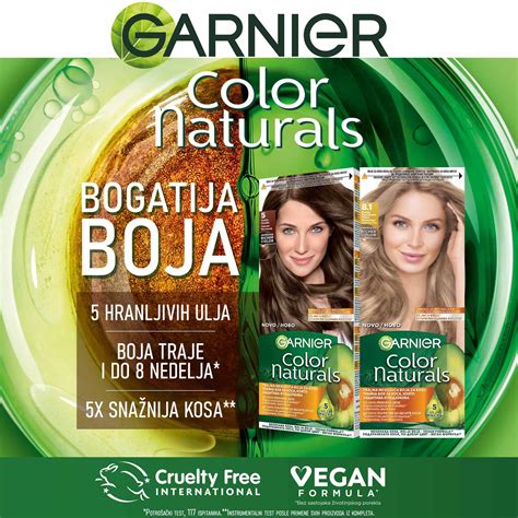Garnier Color Naturals hajszínek